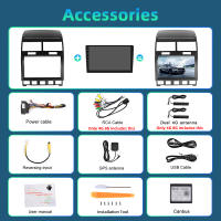 Podofo Radio de coche Android 2 Din para Volkswagen Touareg 2003 2004 2005 2006 2007-2010 Carplay 8+128GB AI Voice WIFI+4G DSP GPS Navegación Multimedia Reproductor de Video - details 21