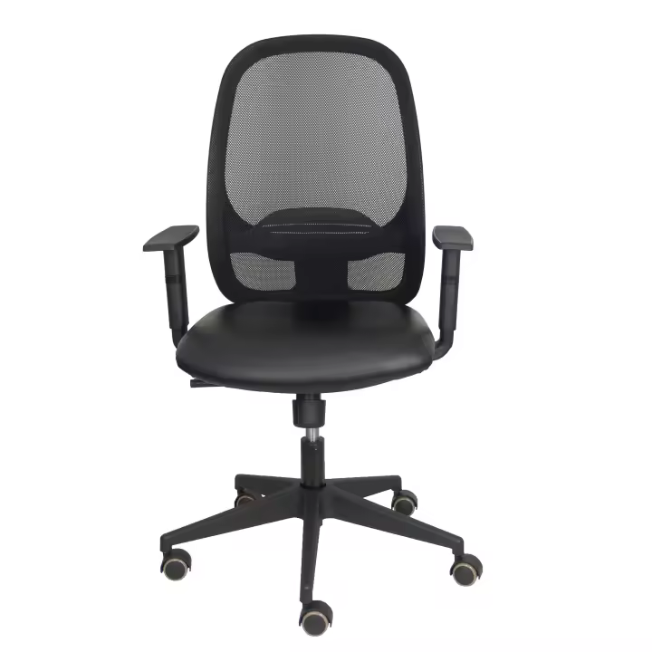 Silla de Oficina Ergonómica Piqueras Y Crespo con Brazos Regulables y Refuerzo Lumbar Ajustable - 1