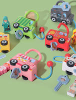 Juegos Educativos De Coche Para Niños Con Cerradura Y Llaves Montessori Aprendizaje De Números Y Conteo Herramienta De Matemáticas Para Niños Recomendado Para Edad 0-3 Años - details 2