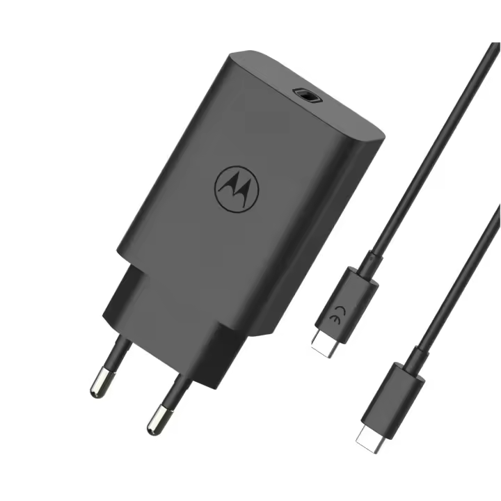 motorola  SJMC682 Black / Cargador de red eléctrica USB-C a USB-C 68W - 1