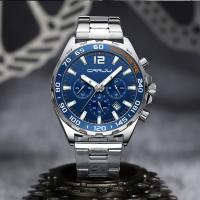 Reloj De Pulsera De Acero Inoxidable CRRJU Para Hombres Dial Luminoso Y Cronógrafo Estilo Casual Y Moda Reloj Masculino - details 20