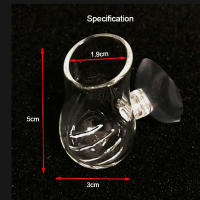 Decora Tu Acuario Con Mini Cristal Pot De Vidrio Para Tanque De Peces Plantas Colgantes Accesorios Para Acuarios Tamaño 2.2x3x5cm - details 0