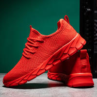 Zapatos De Running Casuales Para Hombre Con Tejido FLYKNIT Ligero Y Transpirable Para Todas Las Estaciones Suela Suave Y Outdoor - details 4