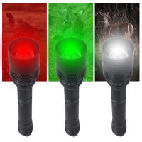 Linterna De Caza Profesional XRE Potente 500 Yardas Con Luz Blanca Roja Y Verde C11 Zoom Para Jabalíes Y Roedores Varmints Antorchas Portátiles Impermeables Con Fuente De Luz LED De Aleación De Aluminio - details 10