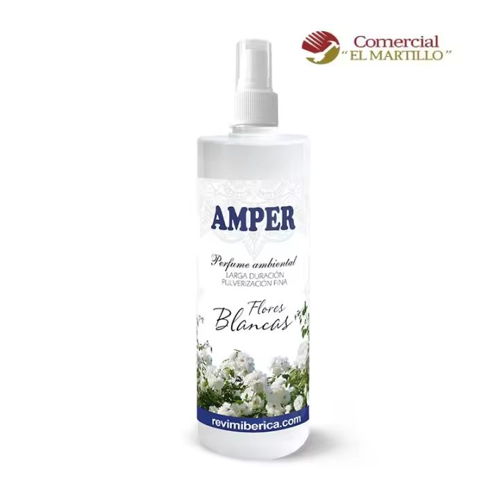 AMPER-AMBIENTADOR CONCENTRADO FLORES BLANCAS 500 ML - 1