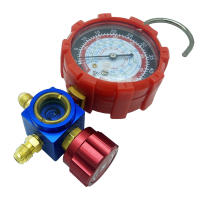 Gauge De Aire Acondicionado Para Refrigerantes R410A R22 R134a R404A Manifold Manómetro Con Espejo Visual 500psi/800psi - details 5