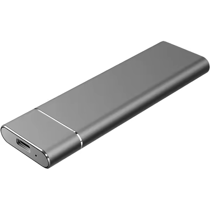 SSD portátil ultraportátil de gran capacidad, disco duro externo portátil SSD de alta velocidad para PC, portátil y Mac, unidad de estado sólido externa móvil de ultraalta velocidad (2 TB). - 1