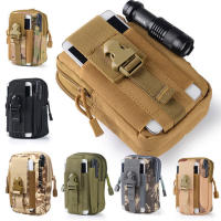 Bolsa De Herramientas De Sobremesa Para Hombres Pequeña Para Correr Viajes Camping Caza Airsoft Molle Pouch Waist Pack - details 0