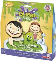 GLIBBI SLIME - Para 2 usos - Convierte el Agua en Slime Pegajoso de Color Verde - Juguete Sensorial y de Baño para Niños - details 0