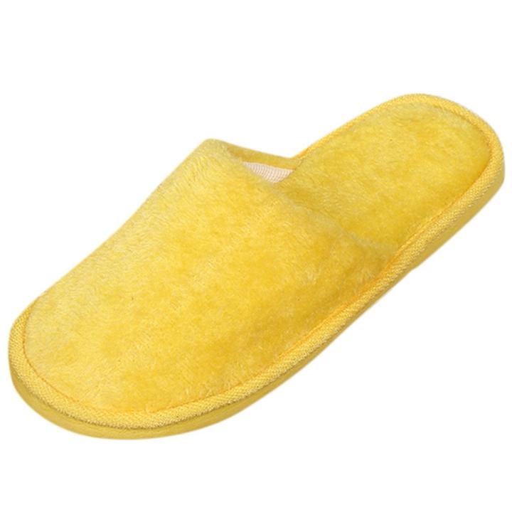 Zapatillas De Casa Para Mujer Invierno Cálidas De Peluche Suave Y Ligera Zapatos De Interior Para Dormitorio Pareja Felpa Sólida Sandalias Planas Con Cierre Pull on