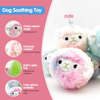 Juguetes Para Perros De Peluche Espinoso Sonidos Chillidos Alpaca Adorable Masticar Dientes Compañía Para Todos Los Tamaños De Perros - details 4