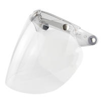 Visera De Motorbike Helmet Lente De Burbuja Antifog Y Anti-UV Con 3 Snap Para Protección Contra El Viento Accesorio De Motocicleta - details 10