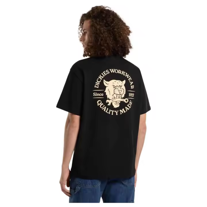 Camiseta de Manga Corta Dickies Wrench para hombre en color negro - 1