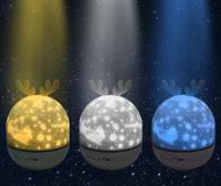 Lámpara Nocturna De LED Con Proyector De Cielo Estrellado Y Ciervo Para Decoración De Habitación Regalo De Cumpleaños Y Navidad Para Niños Y Bebés - details 18