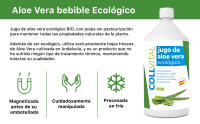 Sodermol Aloe Vera Puro Ecológico con Certificación Bio y Pulpa Natural 1L - details 0