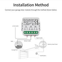 Interruptor Inteligente Para Puerta De Garage Tuya WiFi Zigbee Módulo De Apertura De Puerta Mini 100-240V Control Por App Y Alexa - details 9