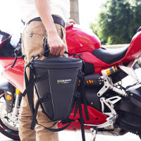 Mochila De Motocicleta Grande Resistente Al Desgaste Y Impermeable Estuche Trasero Para Motociclista Eléctrico Negro Capacidad De 7-13L - details 8