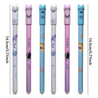 Set De 36 Piezas De Lápices De Gel Erasables 6 Colores Punto Fino 0.5mm Secado Rápido Recargables Para Oficina Y Escuela - details 6