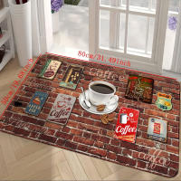 Alfombra Antideslizante De Café Para Puerta De Entrada Y Piso 100% Poliéster Resistente Al Desvanecimiento Para Uso Doméstico Y Exterior - details 5