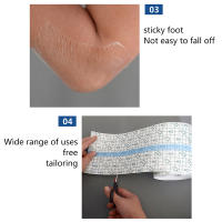 Película Protectora Impermeable Para Tatuaje 5m/Rol Transparente Ideal Para El Cuidado Posteriores Y Reparación De Tatuajes Accesorio De Tatuaje LANBENA - details 1