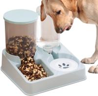 Comedero automático para mascotas, dispensador físico, bebedero automático para gatos, bebedero de acero inoxidable para gatos, dispensador de comida 2 en 1 - details 1