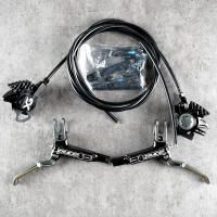 ZRACE M1 XG Freno De Montaje Plano Para Barra Plana Gravel / BMX Racing Freno De Disco Hidráulico Ligero Completo Frontal Y Rear - details 1