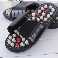 Masaje de puntos de acupuntura para pies, zapatillas de masaje de pies, zapatillas de Casa antideslizantes - details 0
