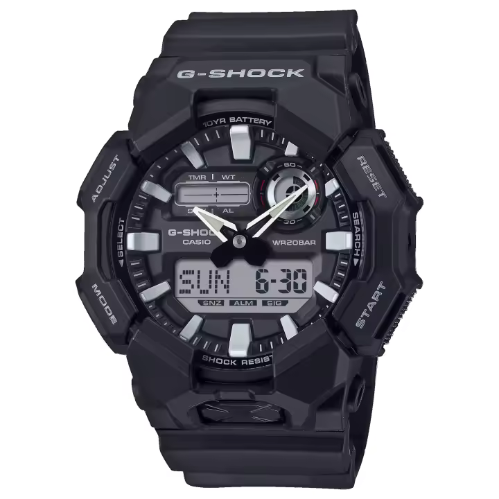 Reloj de Pulsera G-SHOCK Unisex GA-010-1AER Negro CLASSIC - 1