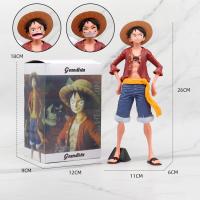Figura De Anime Luffy De 28cm Muñeca Cambia De Cara Tres Formas Estatua De Colección Para Fans De One Piece PVC - details 7