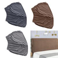 Funda De Cabeza De Cama Elástica Desmontable Protección Antipolvo Funda De Sillín Suave Para Dormitorio Decoración De Muebles Lavable - details 2