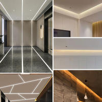 Tira De Luz LED COB CCT 5M 12V 24V DC 608LEDs FCOB Doble Color Blanco Regulable Alta Densidad Flexible Ra90 Cinta Lineal - details 9