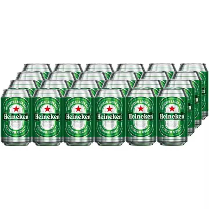 Heineken Cerveza Caja de 24 Latas *33cl - 1
