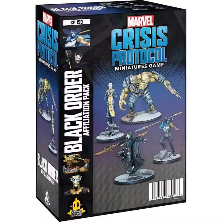 MARVEL CRISIS PROTOCOL: BLACK ORDER AFFILIATION PACK  - INGLES MCP asmodee - 1