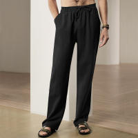 Pantalones deportivos casuales sueltos de lino transpirables de hip-hop para hombre de nueva tendencia de primavera y verano - details 16