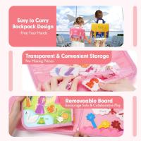 Juguete Educativo Para Bebés Montessori Con Botones Tablero De Actividades Para Niños Pequeños Fomenta Los Habilidades De Mano-Ojo Y Aprendizaje Viajero - details 4