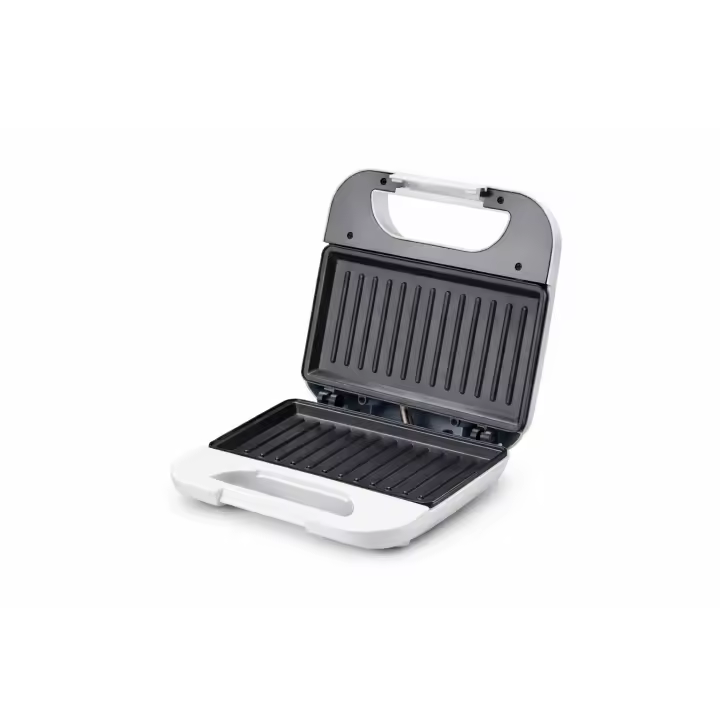 Sandwichera Grill 750W Antiadherente | Compacto, calentamiento rápido, placas grill para paninis y bocadillos | Control automático de temperatura - 1