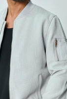 Everlyx - Chaqueta Lisa con Estampados Geométricos - Estilo Bomber - Hombre - QQ161N43 - details 2