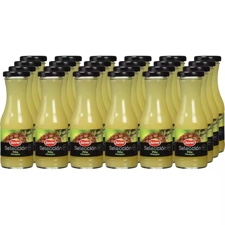 Caja 24 Zumos de Piña Juver Selección 200ml - 1
