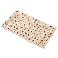 Juego De Azulejos De Madera Con Letras Del Alfabeto Para Manualidades Decoración Para Hogar Boda Fiesta Navidad DIY Juguetes Para Niños - details 11