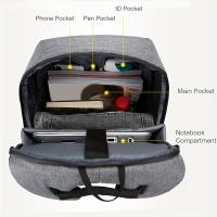 Bolsos,Mochila para computadora resistant to Agua y antirobo para Viajes, carcasa de poliéster elegante con Cierres de Cremallera, Bolsa de computadora unisex para Colegio para notebook de 39,62 cm - Duradera y Ligera - details 3