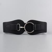 Cinturón De Mujer Estilo Otoño Con Vestido Adornado Y Cintura Ancha Material PU Y Poliéster Moda Geométrica - details 5