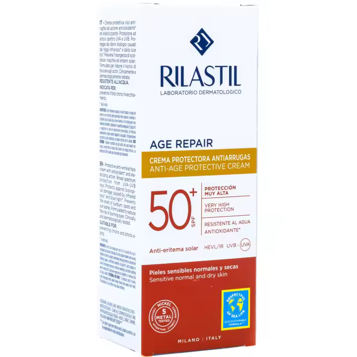 Rilastil Sun System Crema Protectora Age Repair SPF 50+ 40 ml - 1