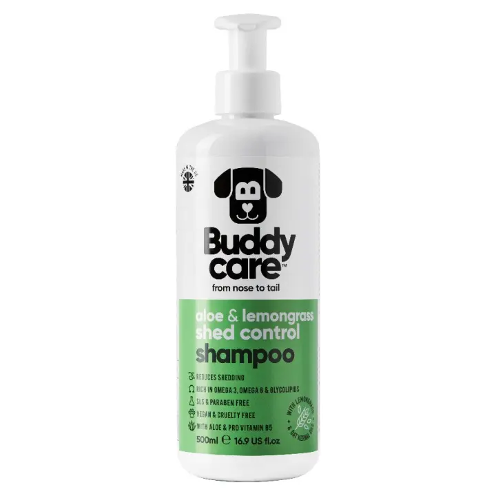 Shed Control Aloe & Lemongrass SHAMPOO Buddycare (500ml) - 1