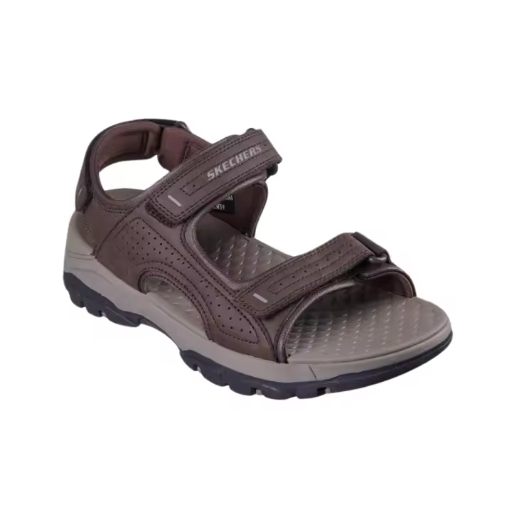 Sandalias Deportivas Skechers Tresmen - Garo Con Cierre De Tira Adhesiva Para Hombre Color Marrón - 1