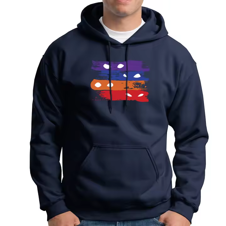 Sudadera con capucha Tortugas Ninja. Leonardo. Raphael. Donatello. Michelangelo. Cowabunga. Varios colores. Todas las tallas. - 1