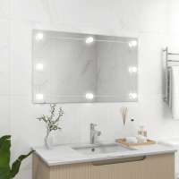 vidaXL Espejo de pared rectangular con luces LED vidrio espejo Dimensiones 40 x 60 cm,  40 x 80 cm,  50 x 60 cm y mas - details 5