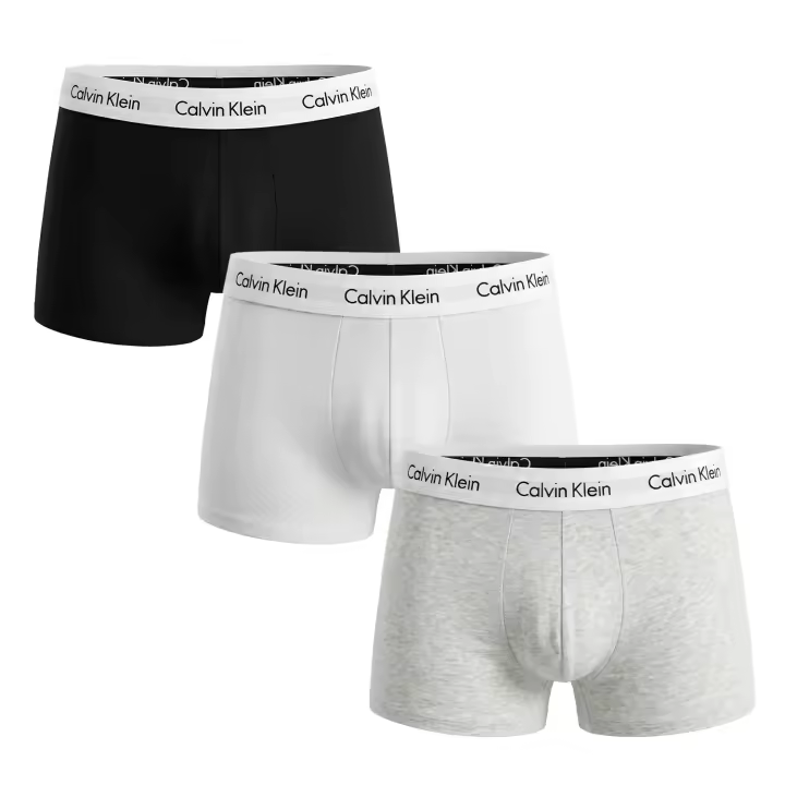 Calvin Klein-Pack 3 Boxers Low Rise Trunks U2664G para Hombre - 1