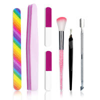 Set Profesional De 6 Piezas De Archos Para Uñas Con Bloque De Pulido Y Bloque De Enrosque Herramientas De Manicura Kit De Uñas - details 4