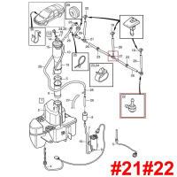 Válvula De Control Para Lavadora De Parabrisas 2 Maneras 3 Maneras 31391513 Para Volvo C30 C70 S40 S60 S70 S80 V50 V70 XC60 XC70 XC90 Parte Número 9178897 - details 17