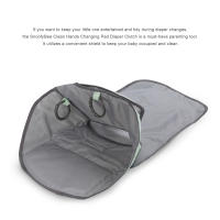 Alfombrilla De Cambio Para Bebé Portátil 3 En 1 Multifuncional Impermeable Con Bolsa De Almacenamiento Para Recién Nacidos - details 9